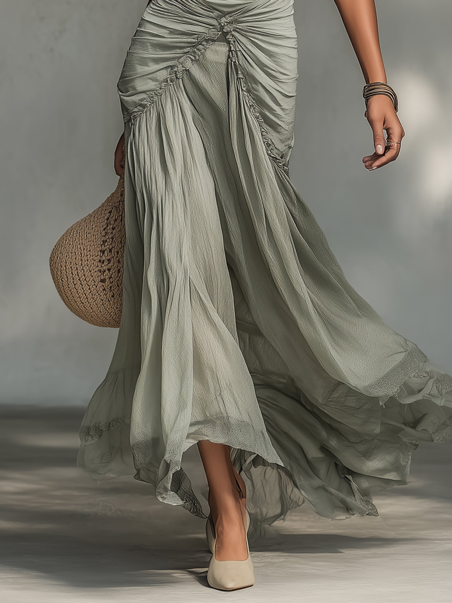Sophia | Elegant Off-Shoulder Maxi Dress