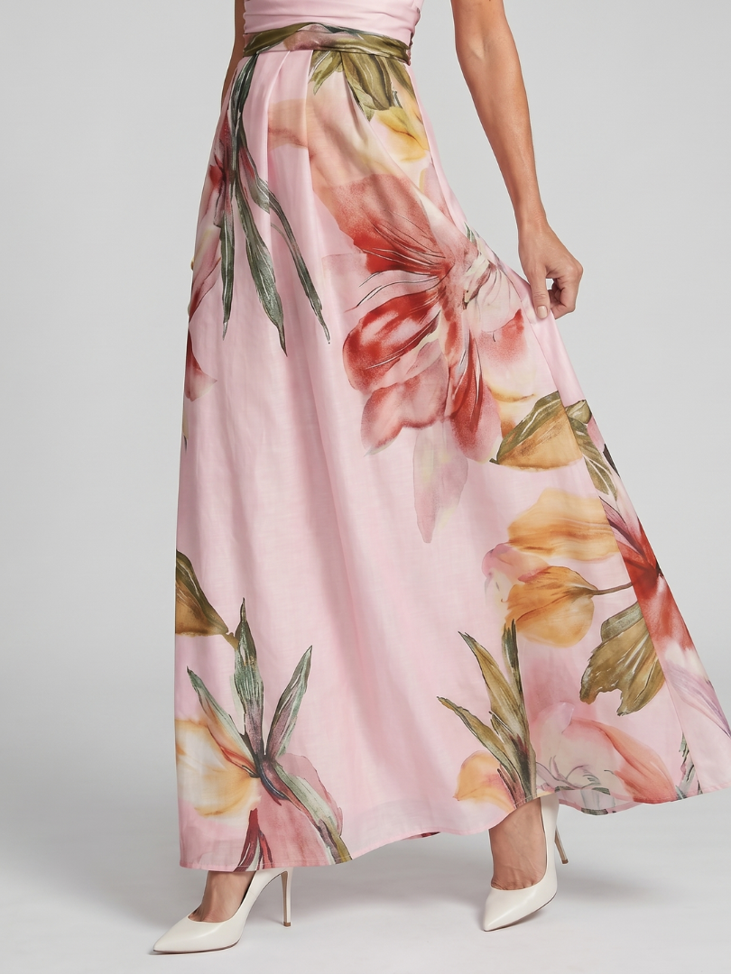 Hester | Robe longue dos-nu fluide