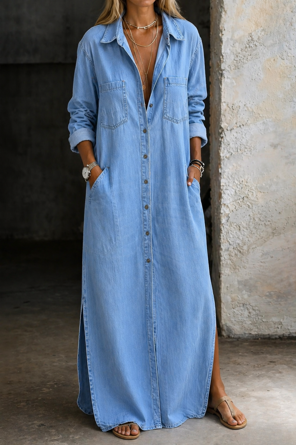 Delana | Button-Down Dress