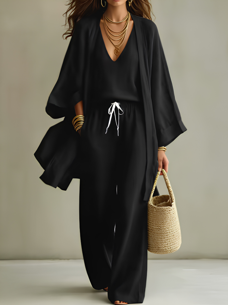 Elena | 3-Piece Breathable Fabric Set