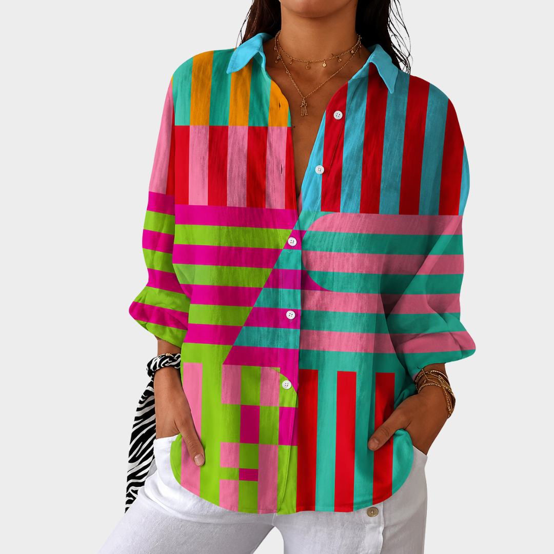 Melody | Light Colorful Printed Blouse