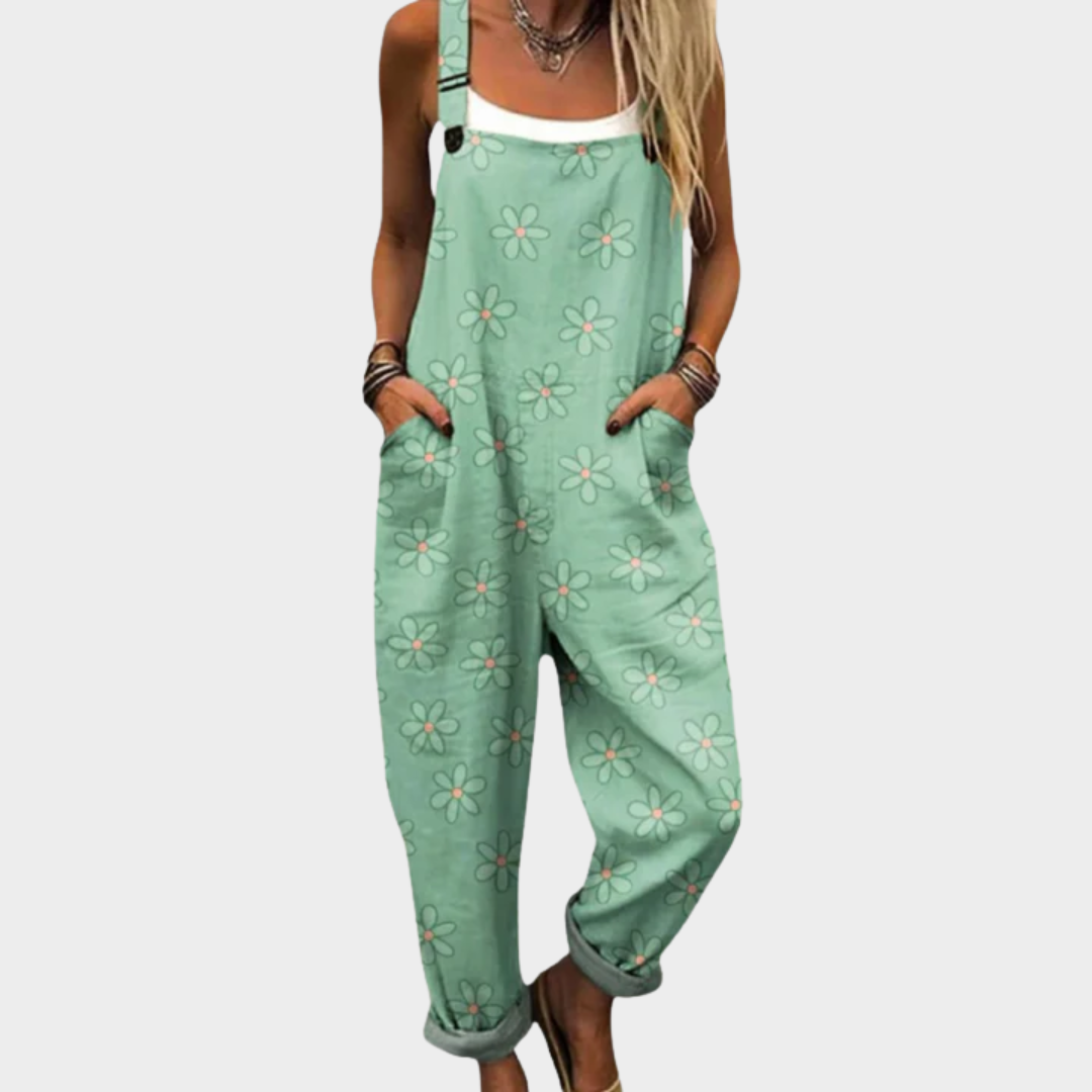 Avery | Botanical Overalls