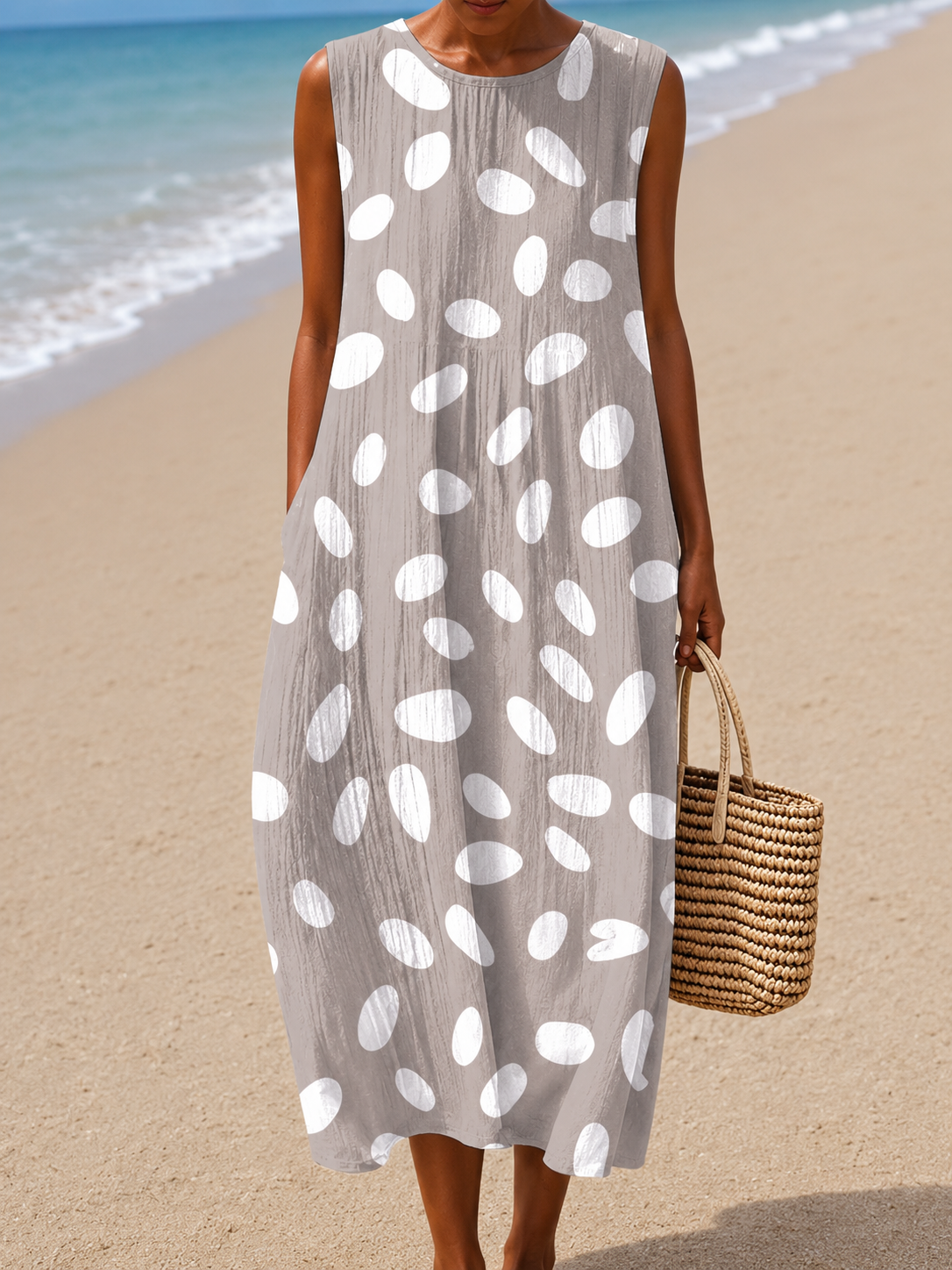 Linda - Casual Sleeveless Dress for Women