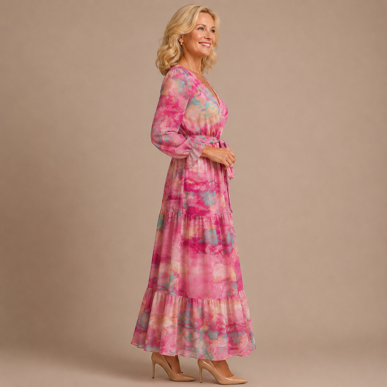 Rachel | Floral Wrap Dress