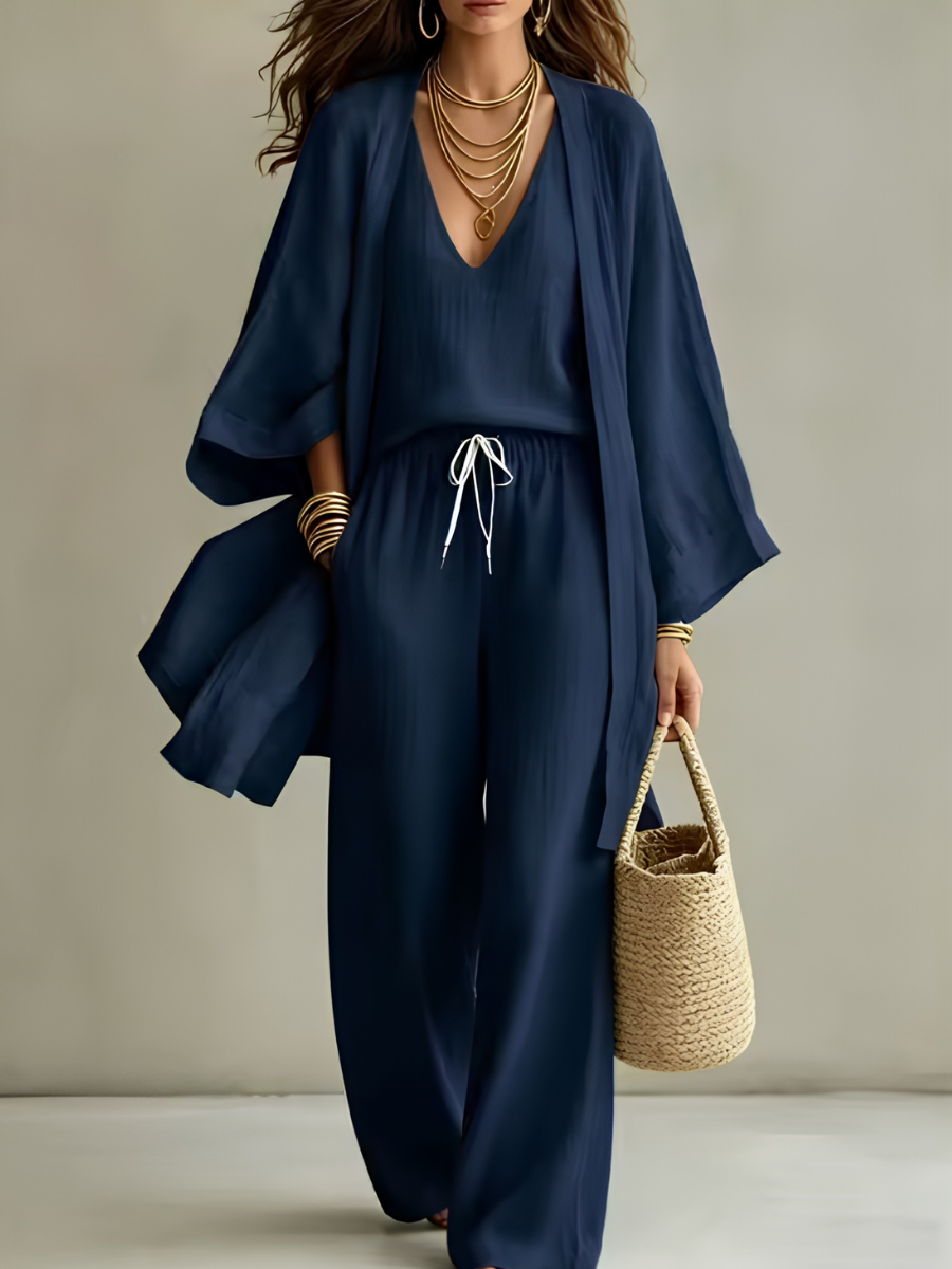 Elena | 3-Piece Breathable Fabric Set