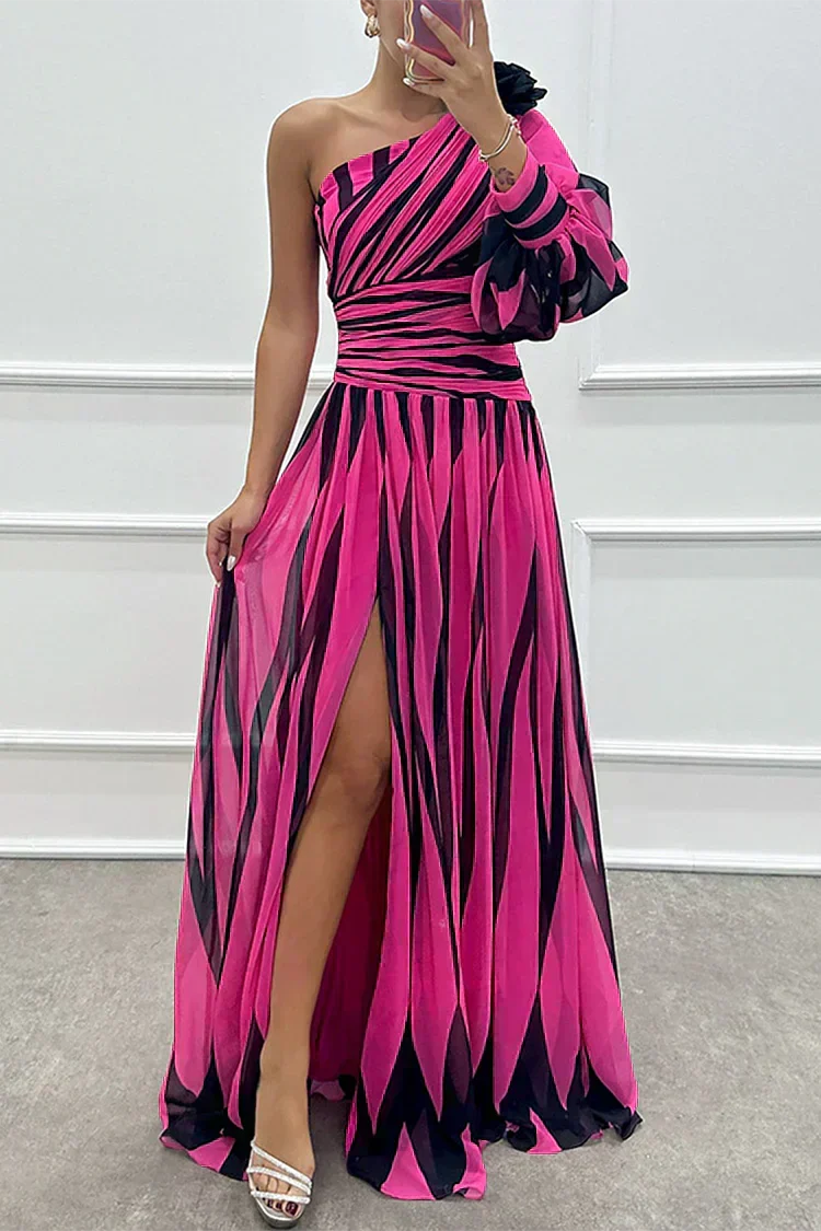 Vita | Elegant One-Shoulder Maxi Dress