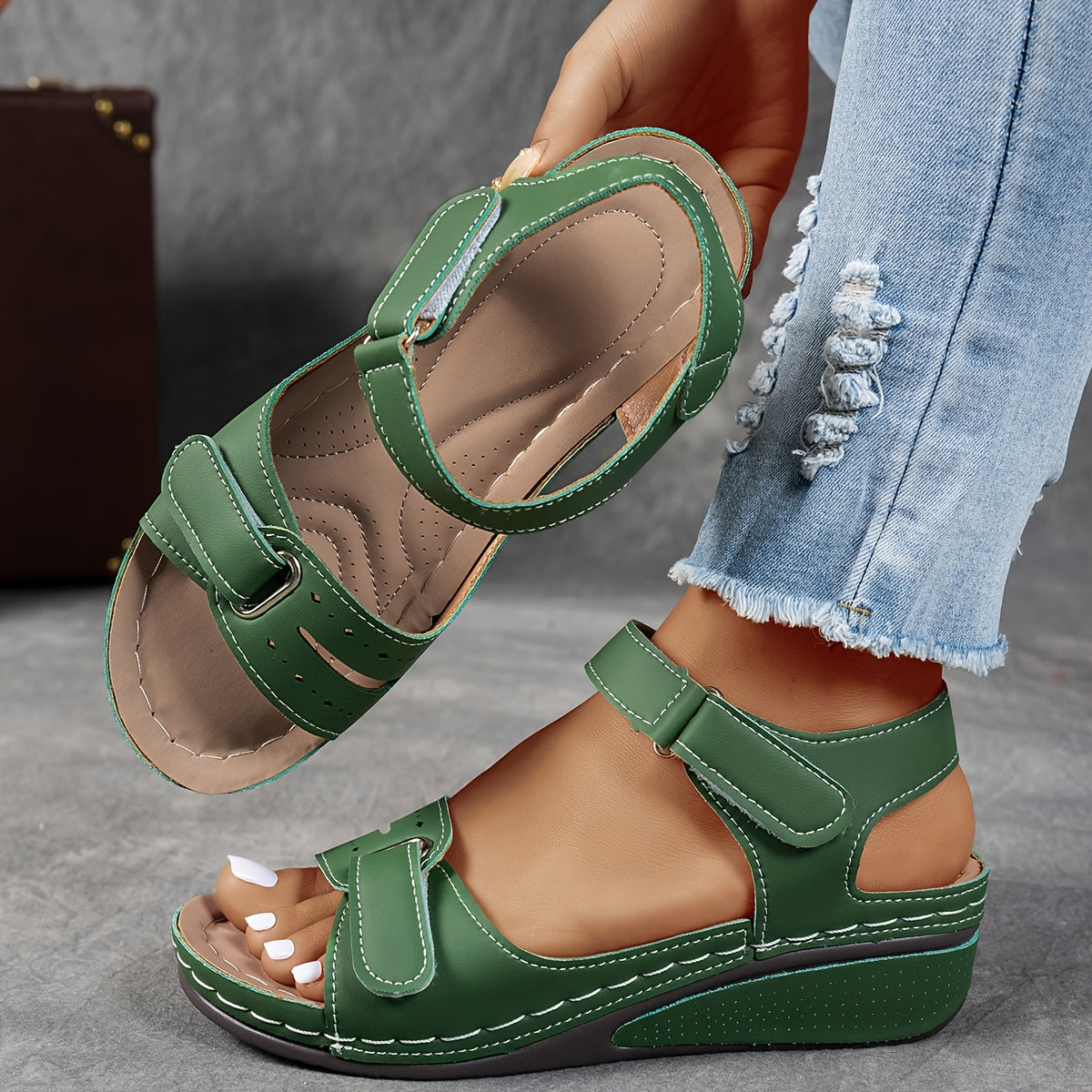 Mila | Comfort Adjustable Strap Sandals