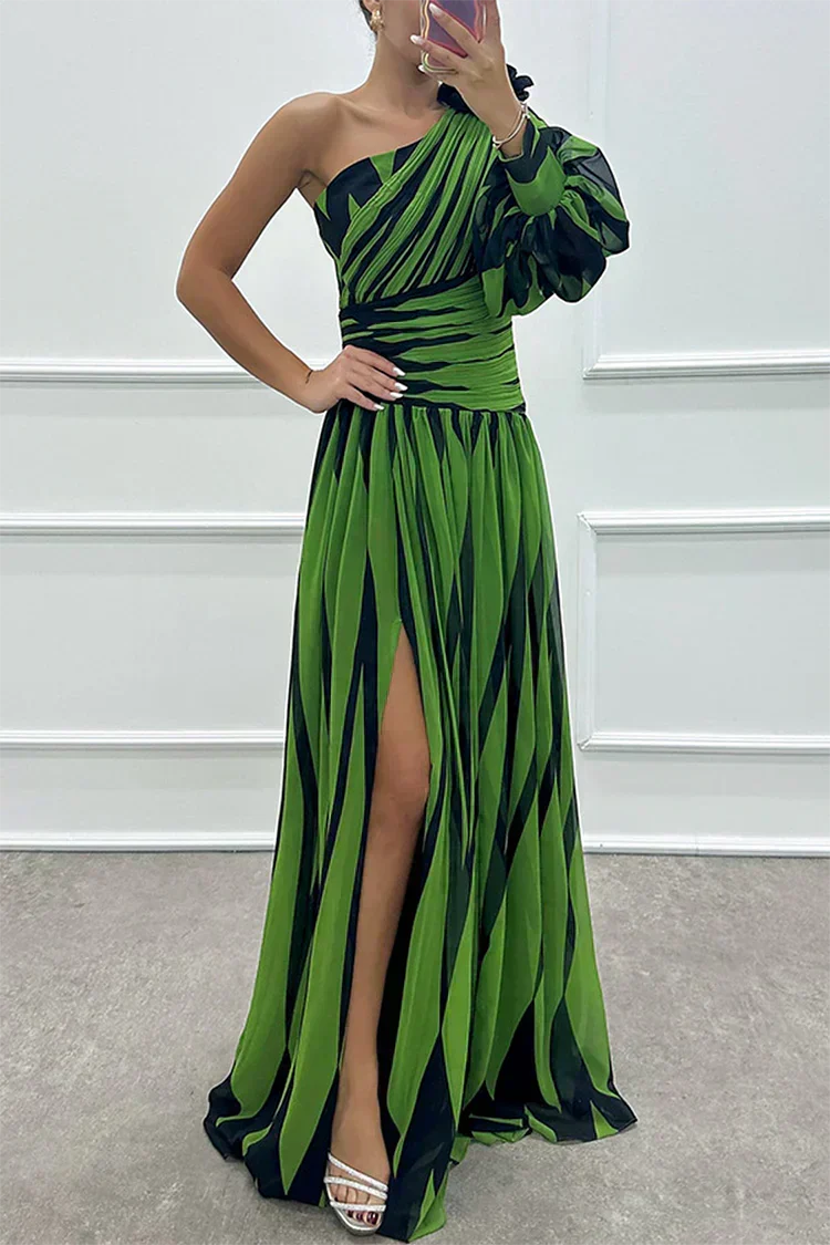 Vita | Elegant One-Shoulder Maxi Dress