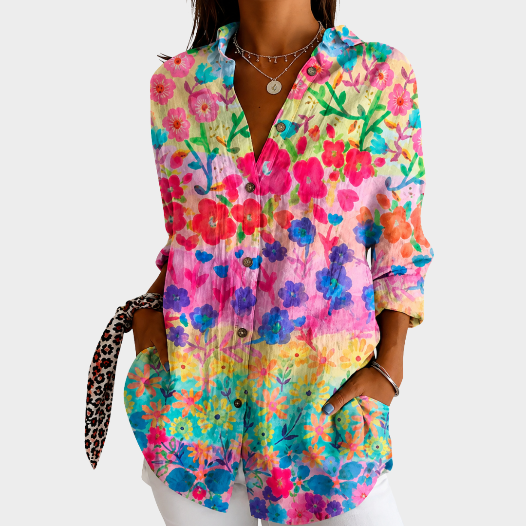 Serena | Blooming Meadow Harmony Blouse
