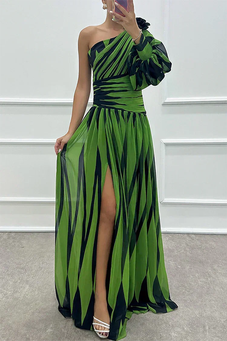 Vita | Elegant One-Shoulder Maxi Dress