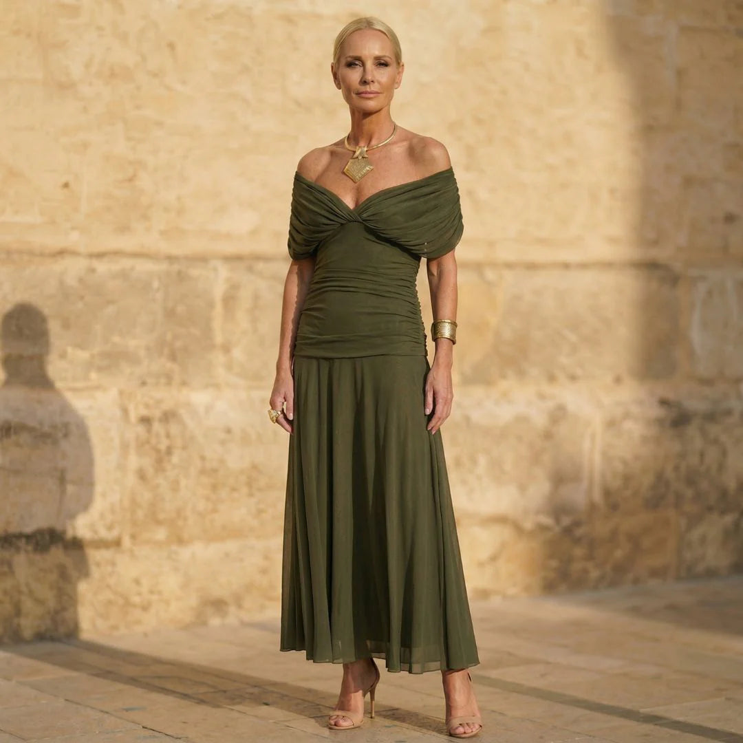 Jade - Elegant Green Dress