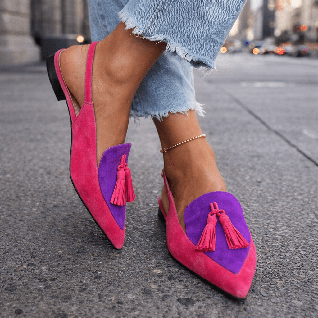 Elodie | Elegant Tassel Sandals
