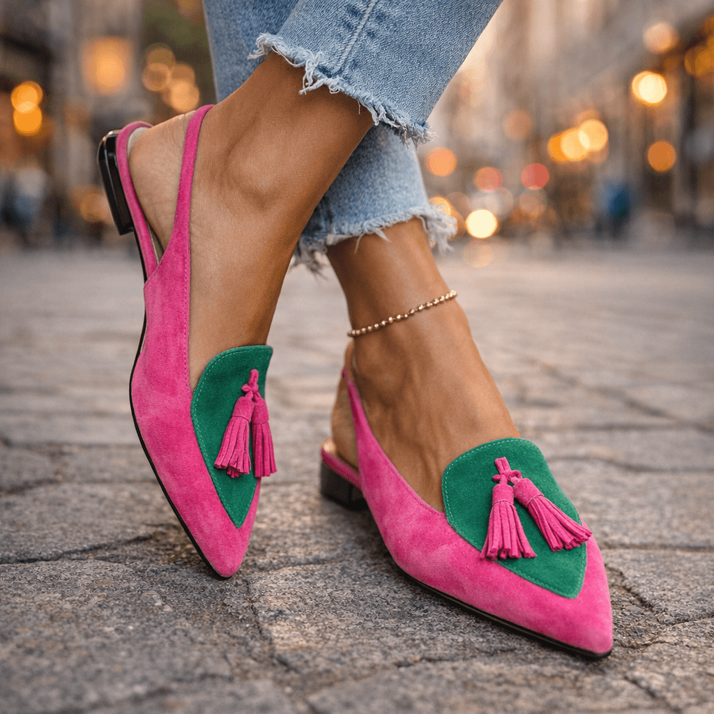 Elodie | Elegant Tassel Sandals