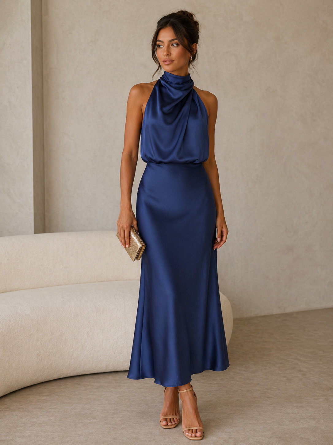 Quentin Sahara | Draped Dress