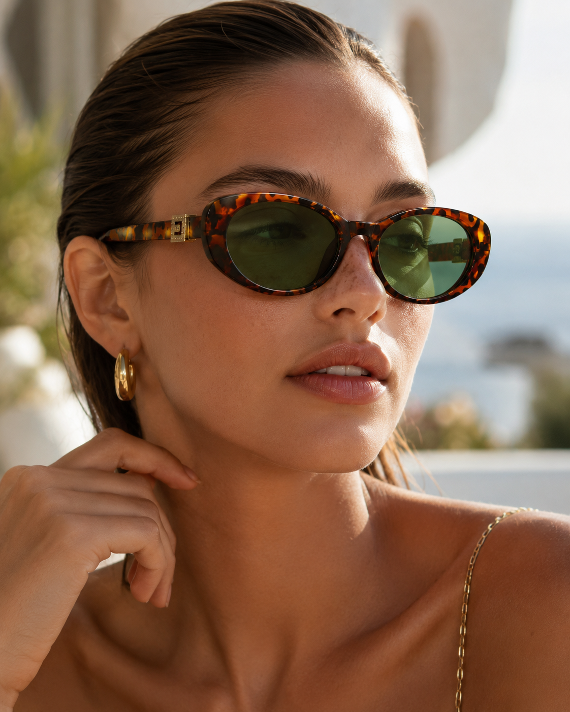 Gia Cat-Eye Sunglasses