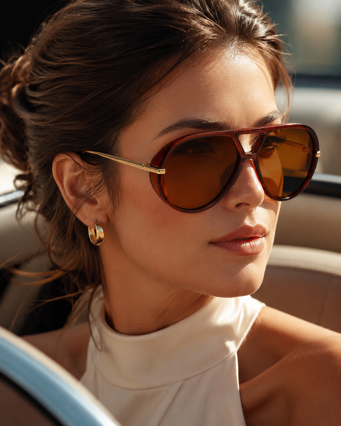 Toscana Aviator Sunglasses