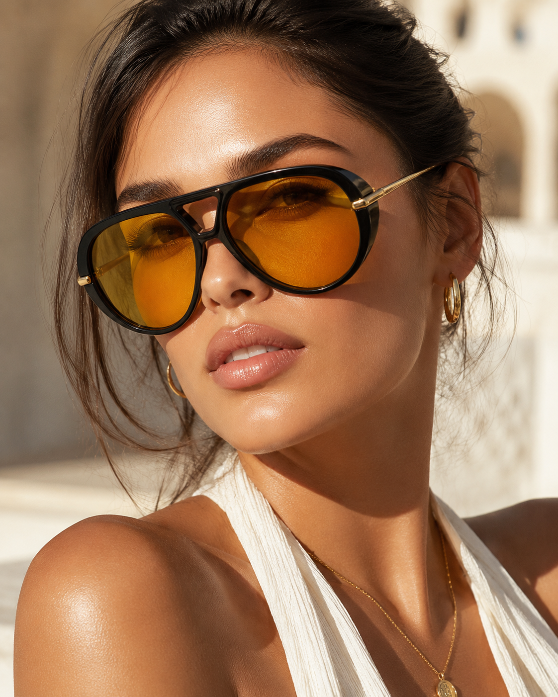 Toscana Aviator Sunglasses
