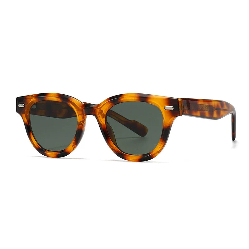 Alder Tortoise Round Sunglasses