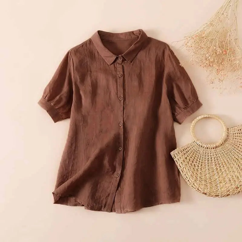 Pamela | Casual Button-Up Shirt