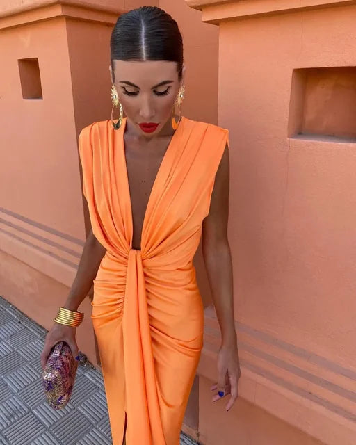 Savannah | Elegant Pleated Dress