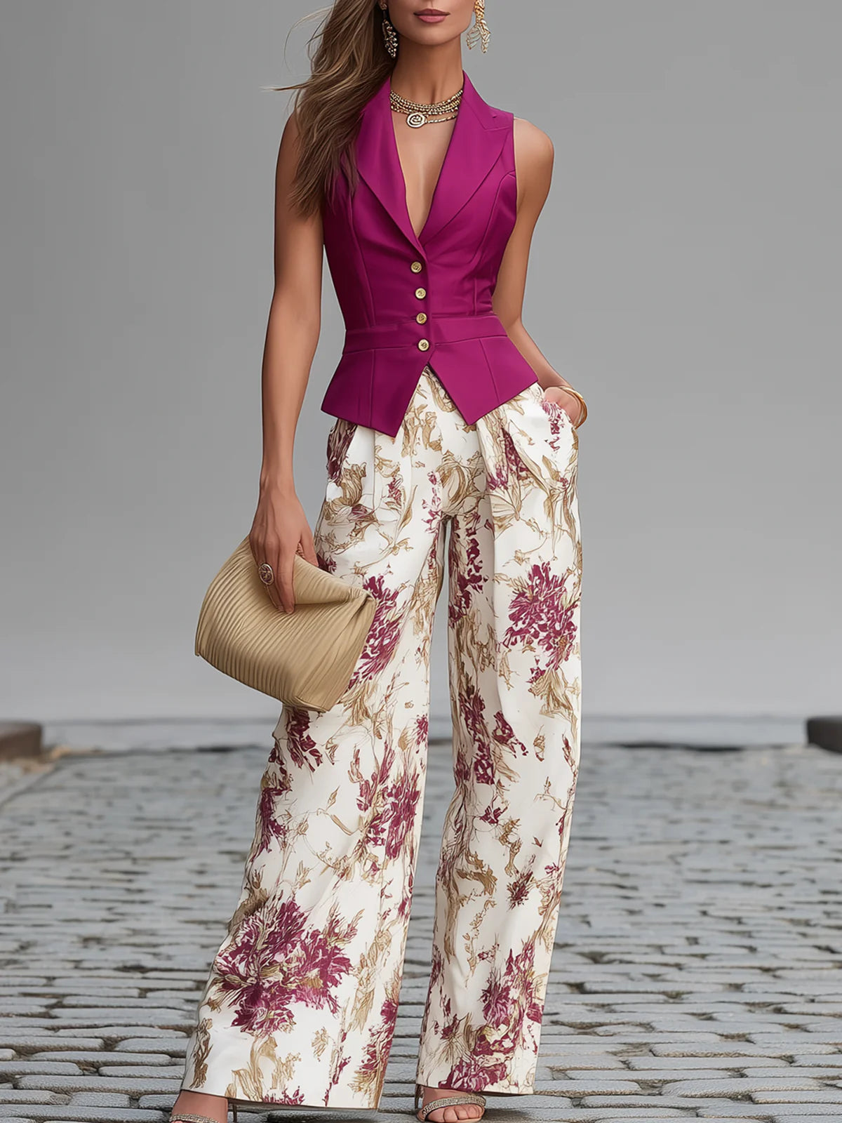 Rosa Tailored Set
