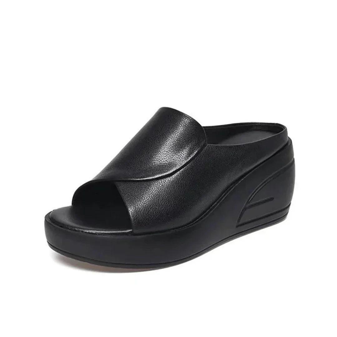 Julie | Everyday Comfort Platform Slide Sandals