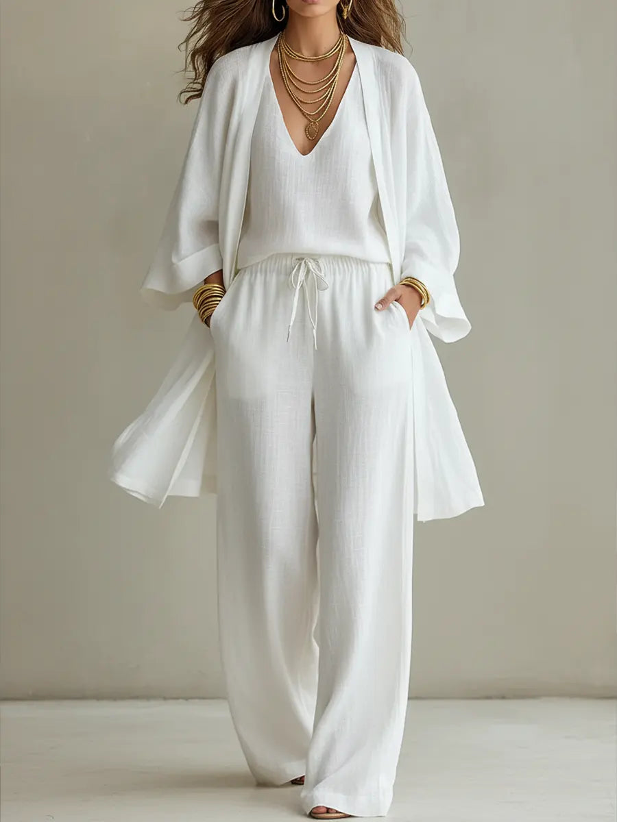 Elena | 3-Piece Breathable Fabric Set