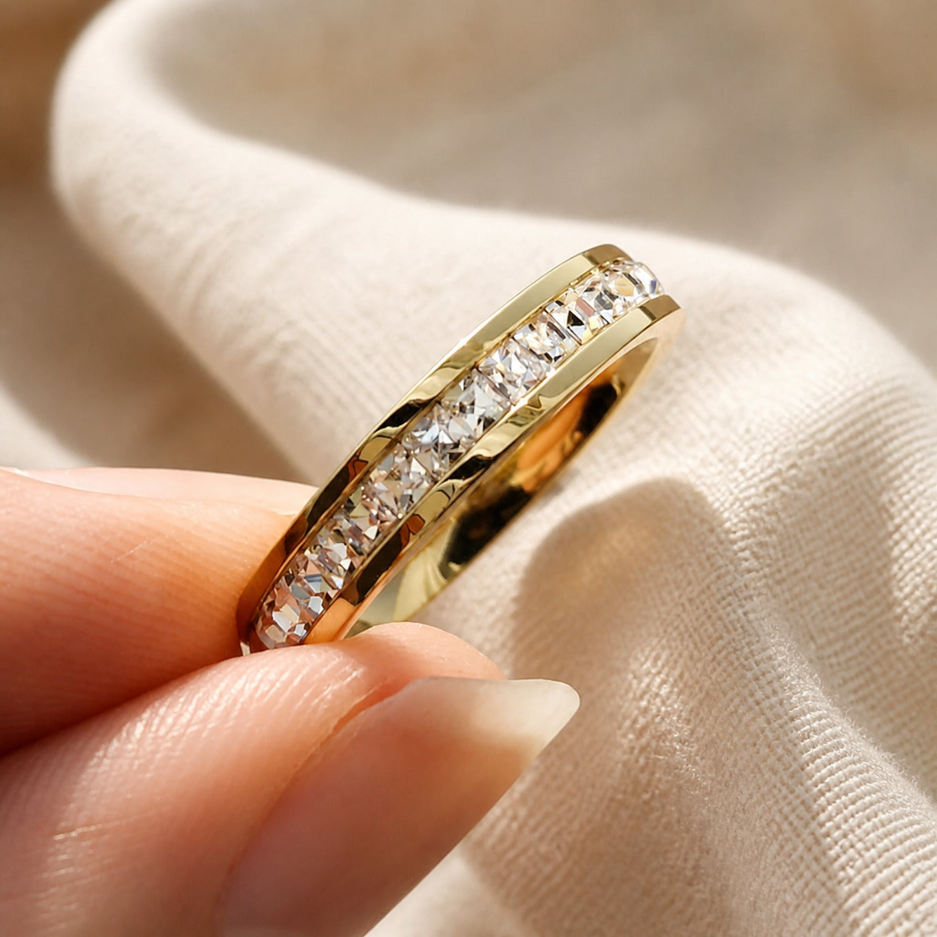 Prestige Zircon Eternity Ring
