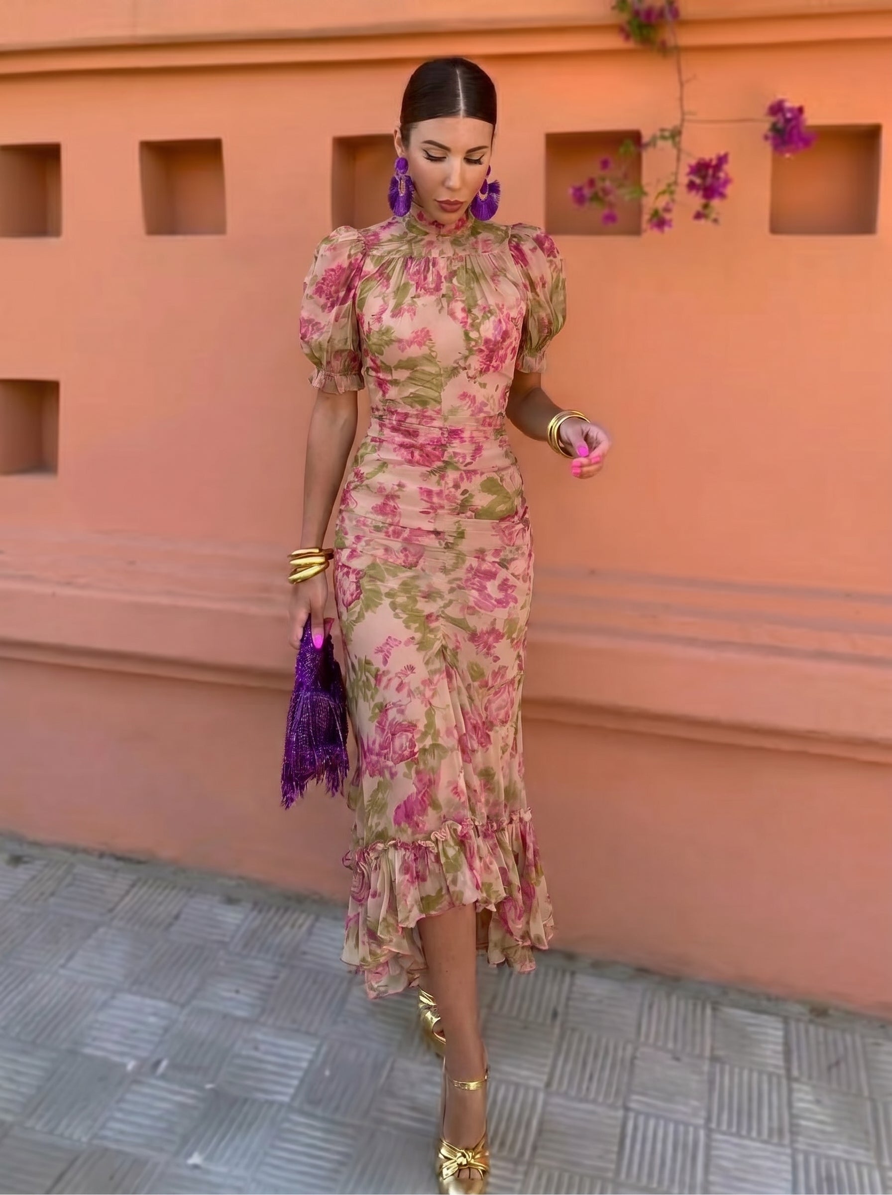 Felicidad | Floral Rose Dress