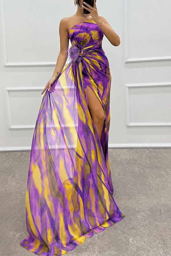 Peyton | Vibrant Draped Dress