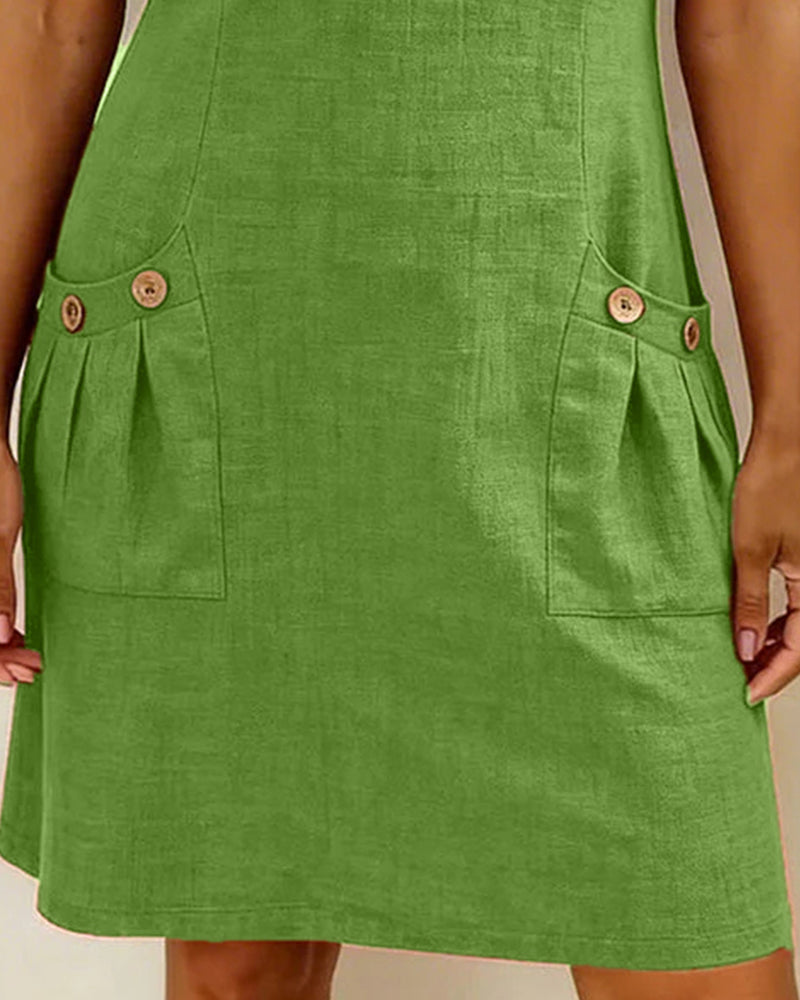 Vania - Dress with Zip Pocket