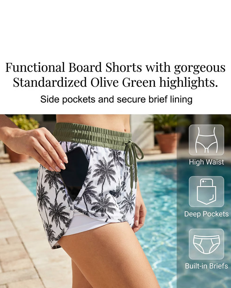 Maren | Three-Piece Tankini Bikini and Cover-Up Set