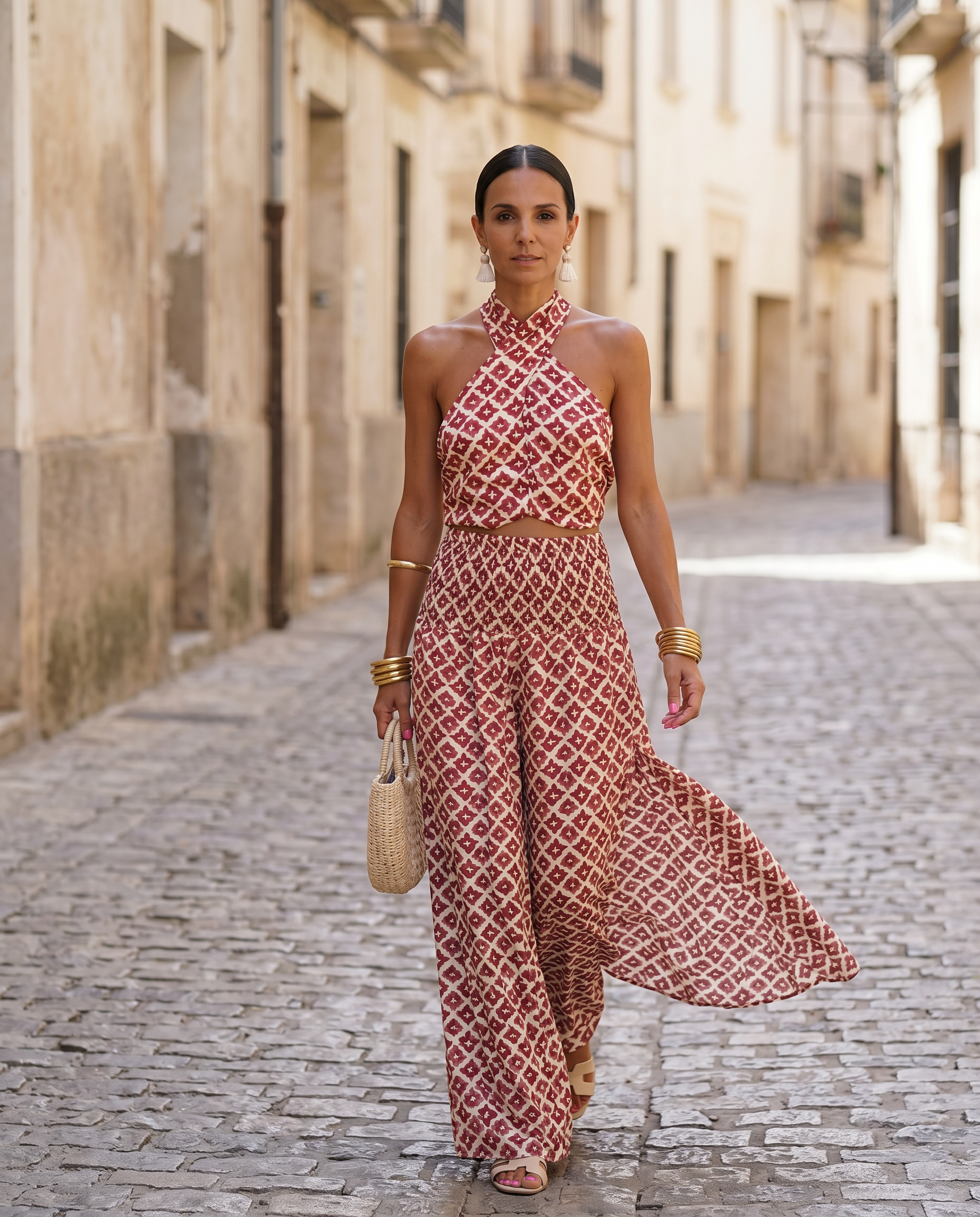Justa | Halter Two-Piece Set