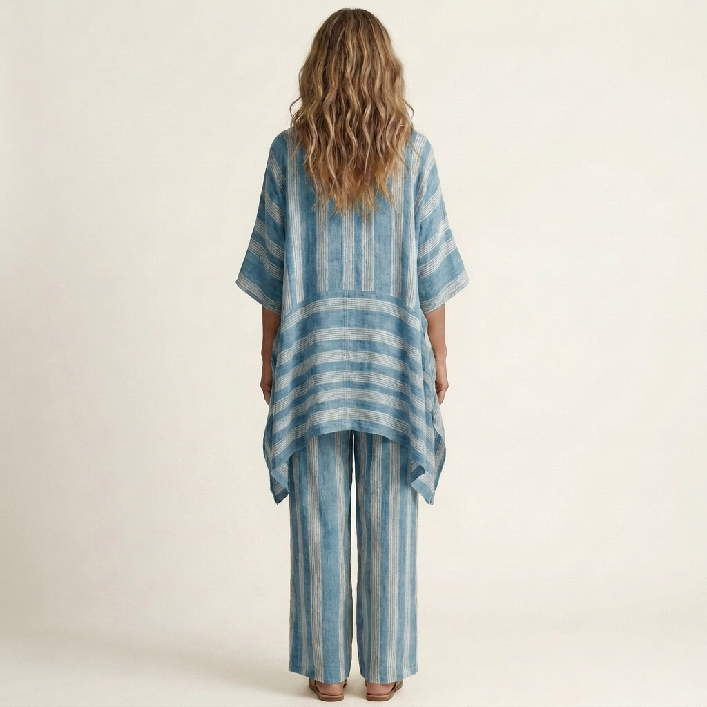 Kiara | Striped Two-Piece Casual Set