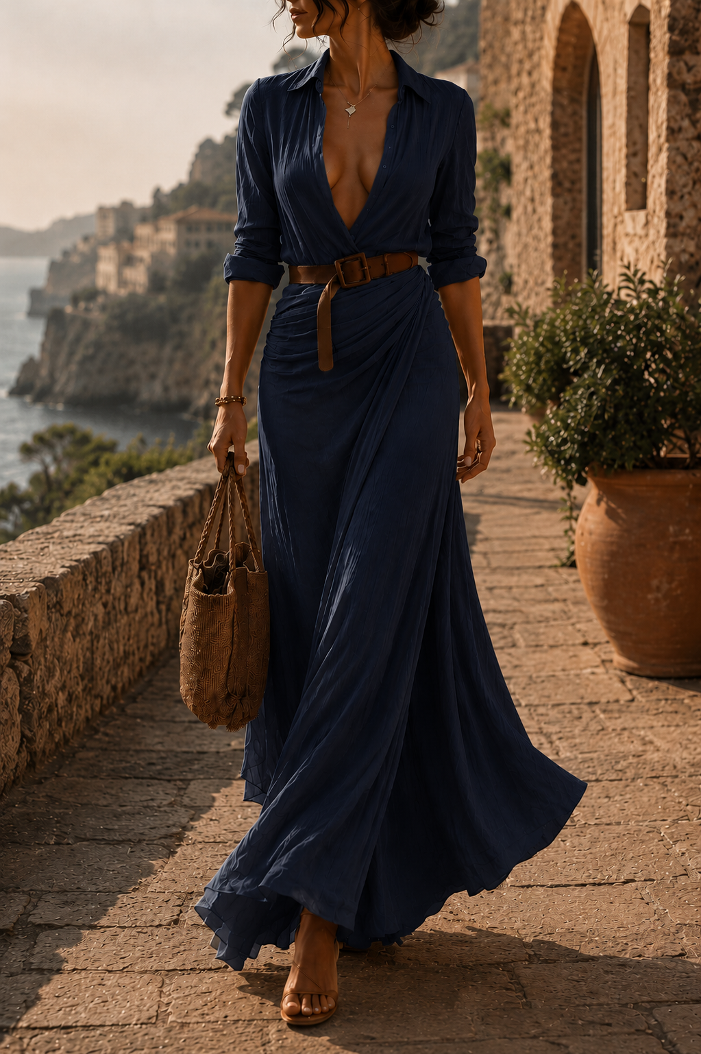 The Katharina Draped Dress