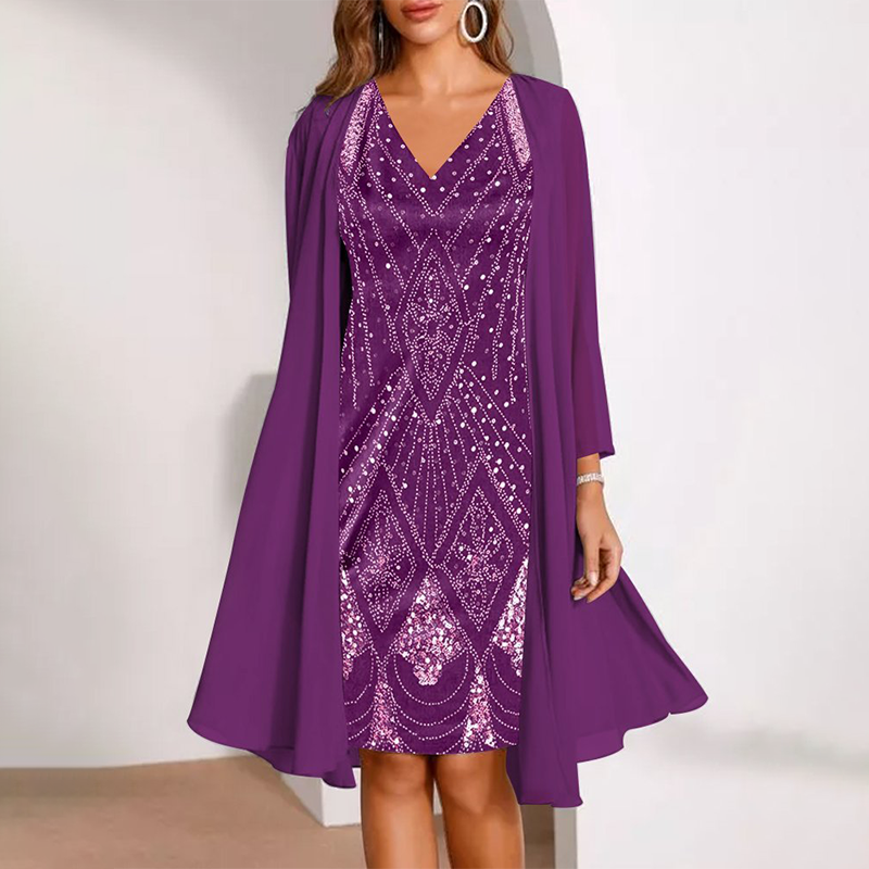 Kalie | Elegant Two-Piece Dress
