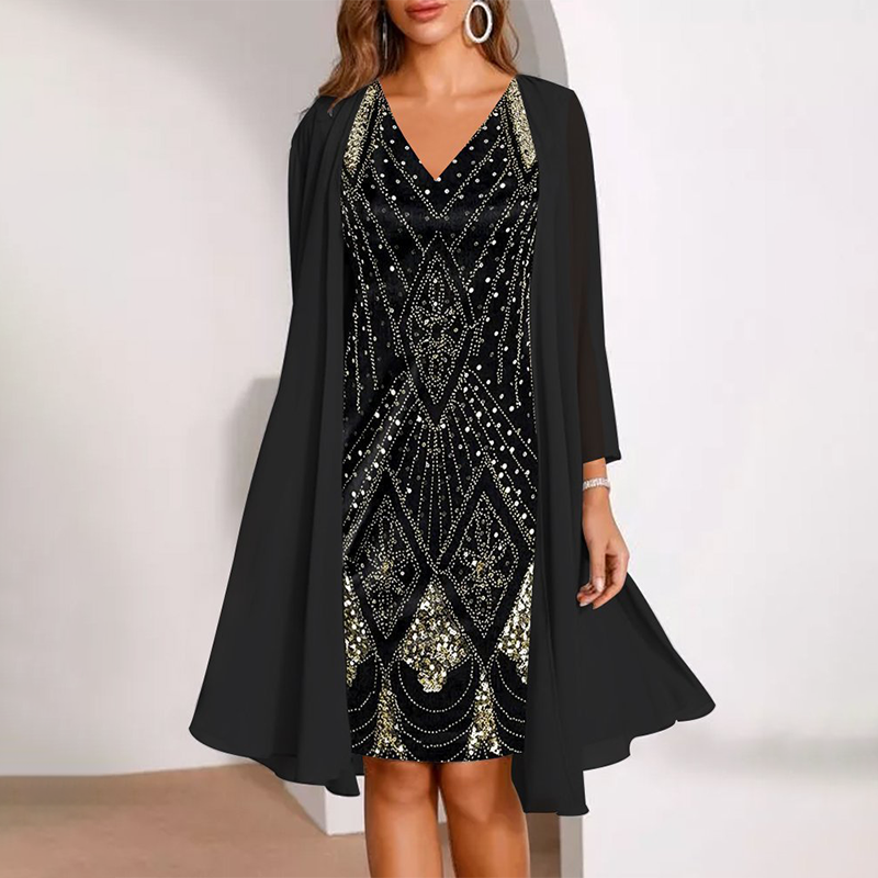 Kalie | Elegant Two-Piece Dress