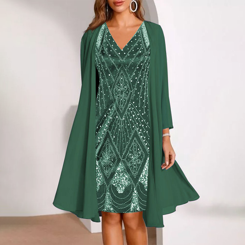 Kalie | Elegant Two-Piece Dress