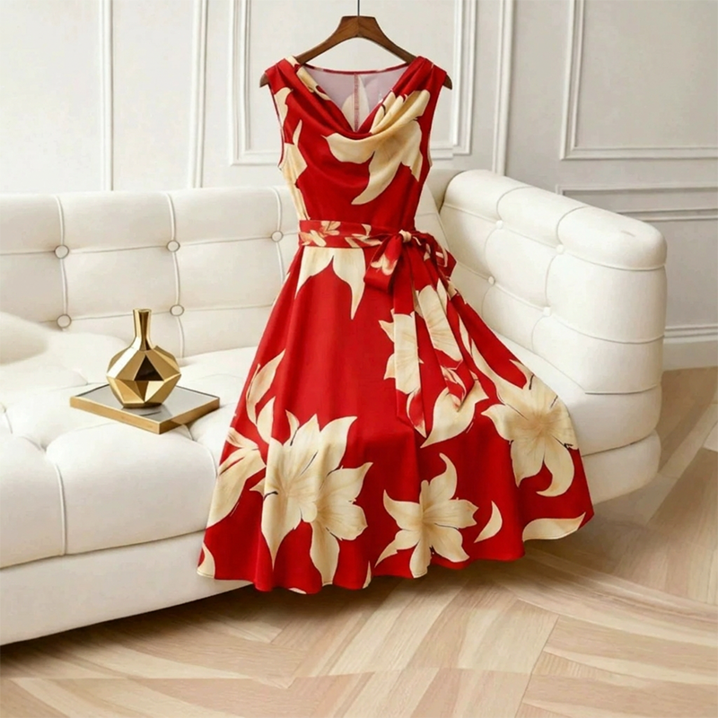 Elowen | Floral A-Line Dress