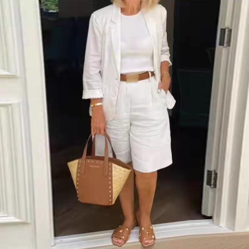 Sorella | Two-Piece Blazer & Shorts Set