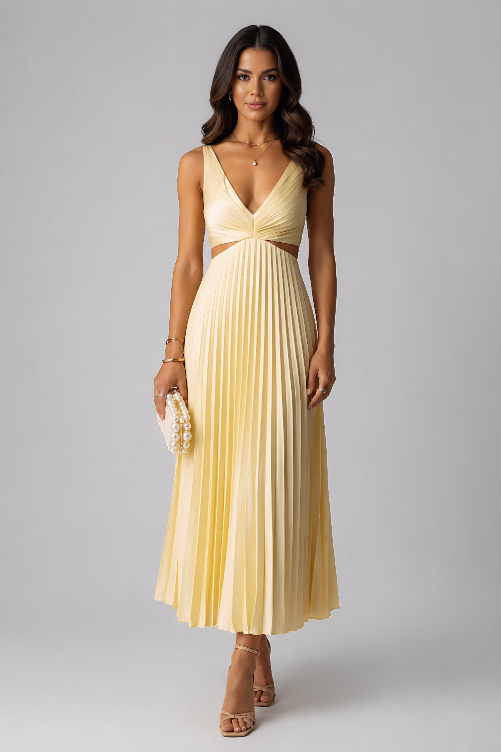 Stella | Robe midi portefeuille
