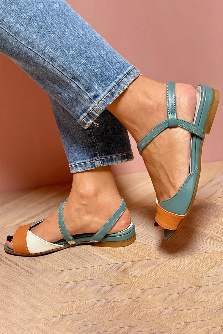 Paula | Quilted Slingback Sandals