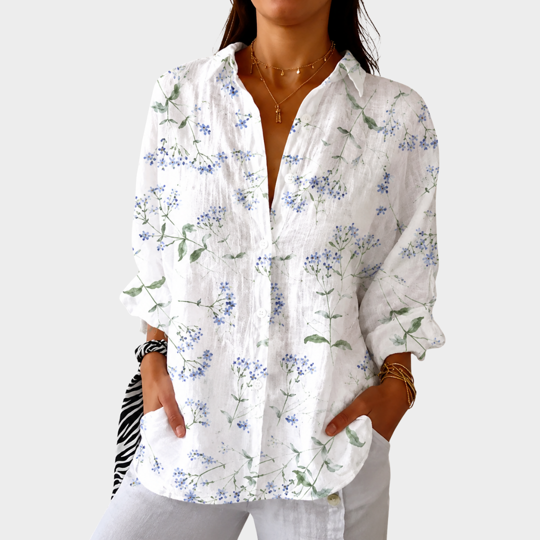 Esme | Light Colorful Printed Blouse