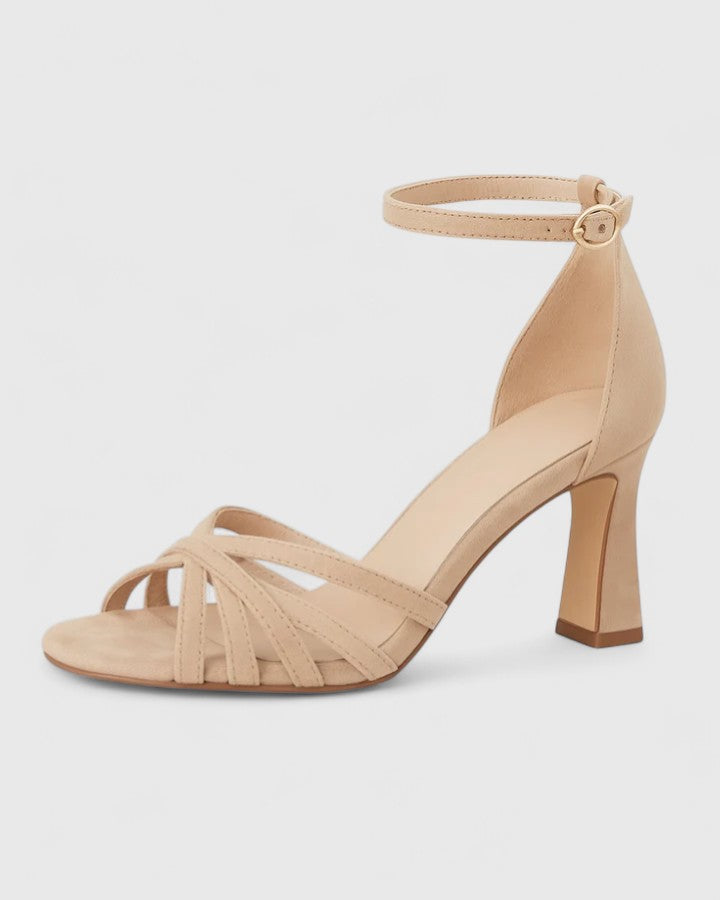 Orlissa | Elegant Occasion Real Leather Heels