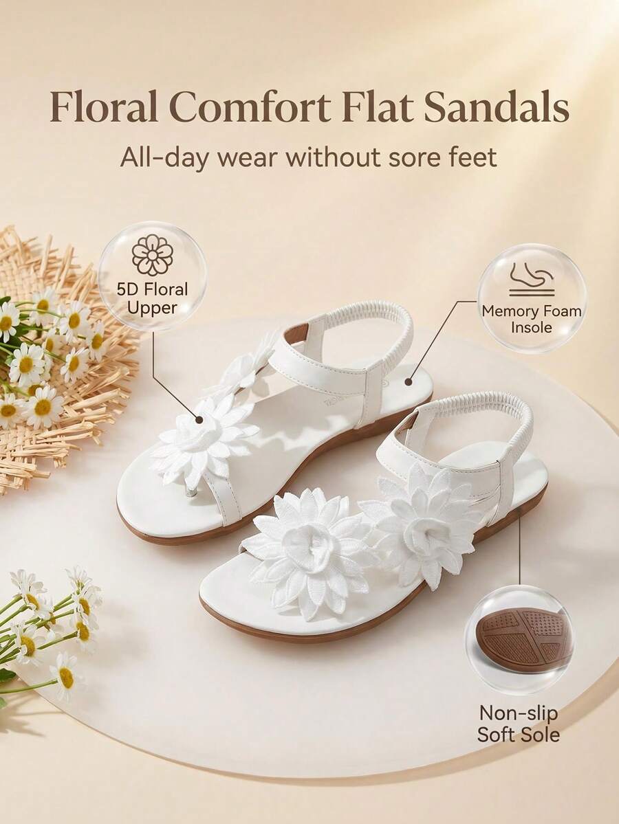 Floréa | Orthopedic Floral Sandals
