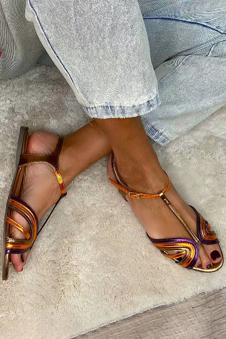 Gaia | Peep-Toe Sandals