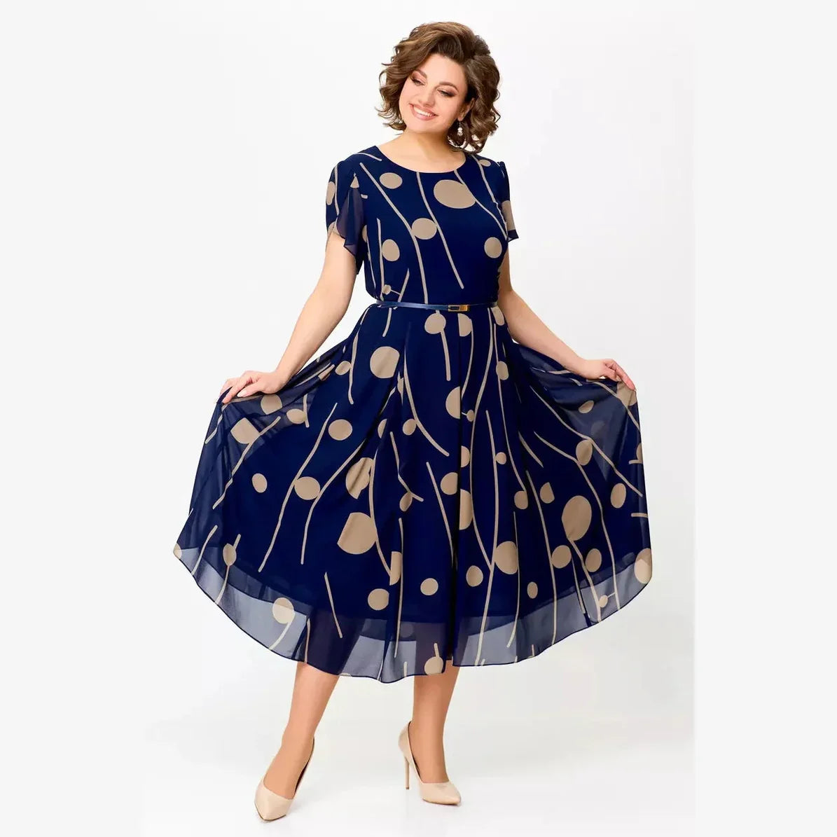Dolores | Flattering Midi Dress