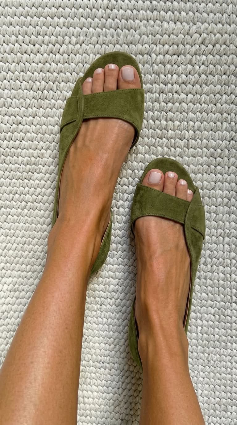 Vera | Slingback Flat Sandals