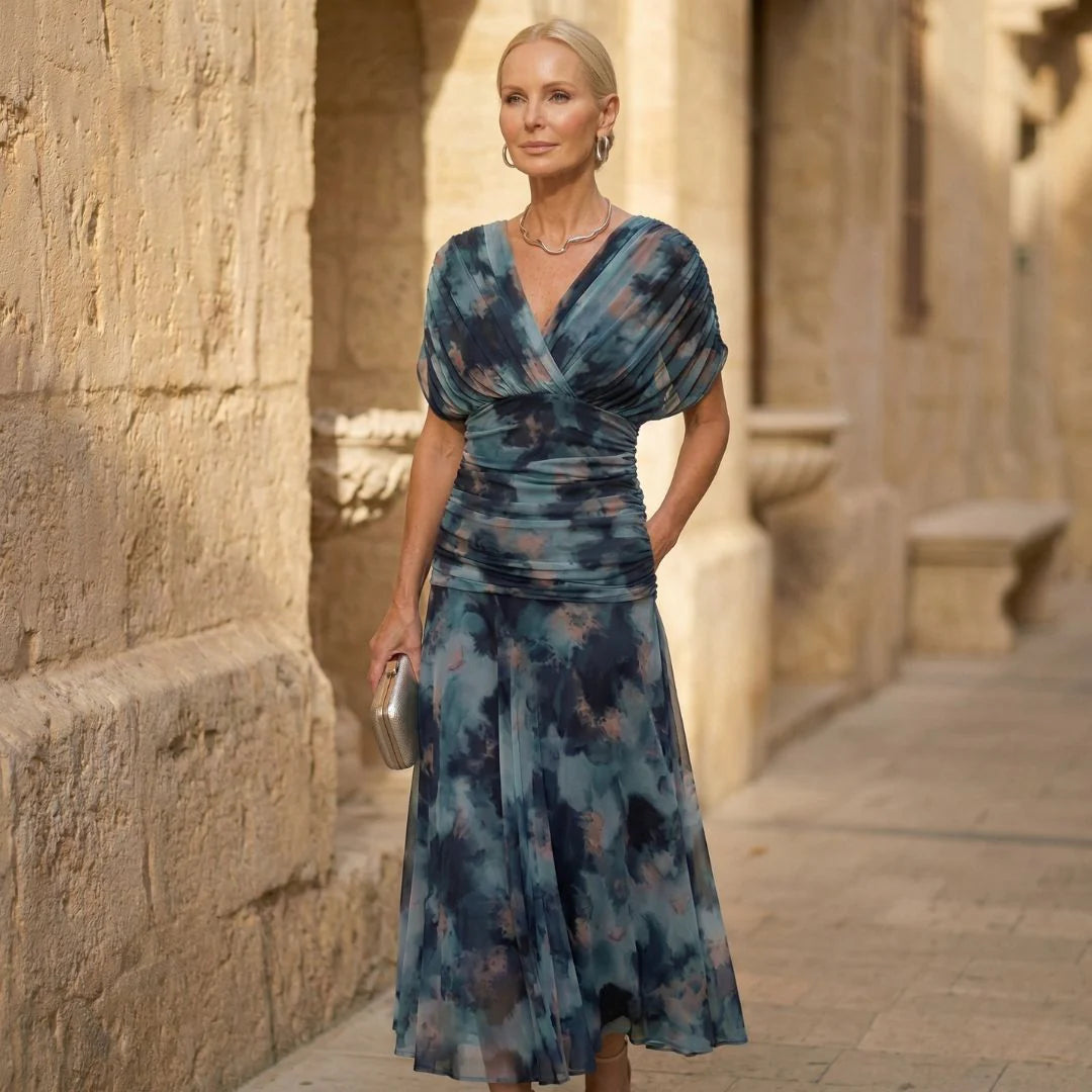 Luna - Elegant Blue Dress