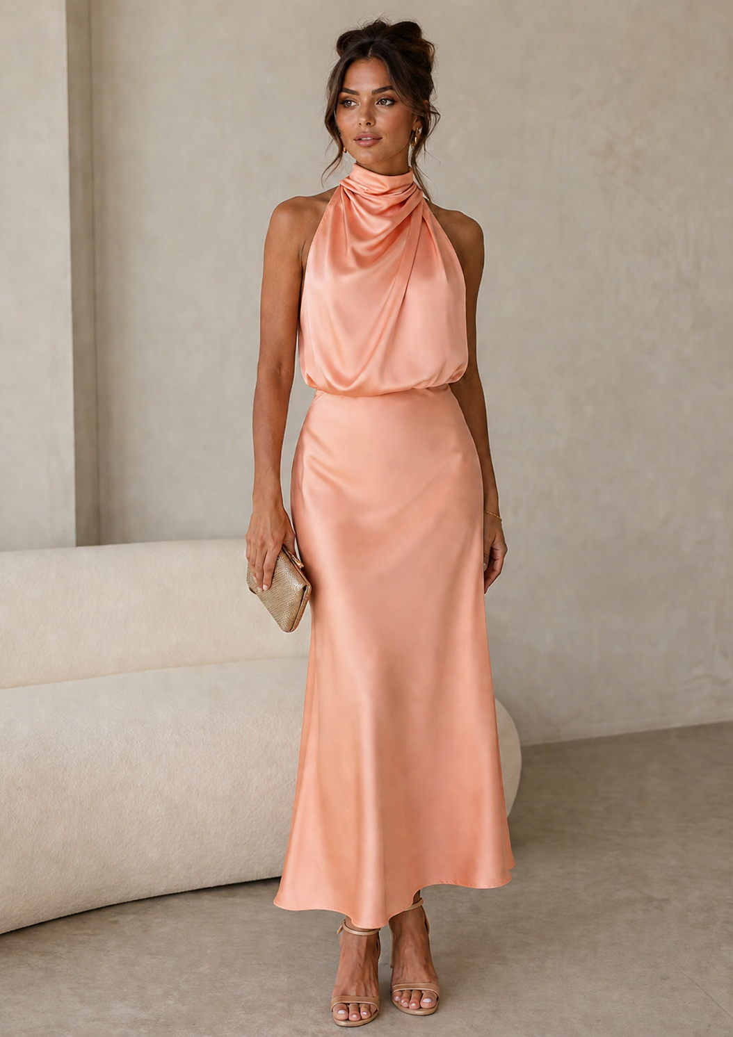 Quentin Sahara | Draped Dress